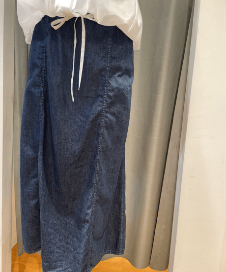FLORENT / 2402F03002 / 6ozデニムロングスカート