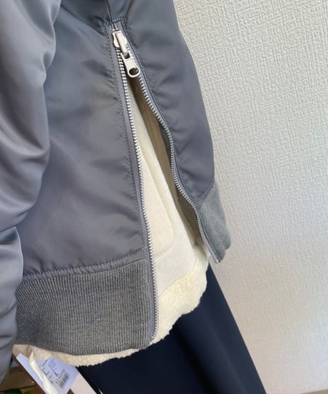 08sircus / S25AW-OT01 / MA-1 reversible×Boa