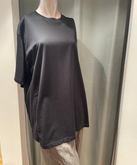 08sircus / S25SS-CS06 /Organic cotton cross jersey over tee(unisex)