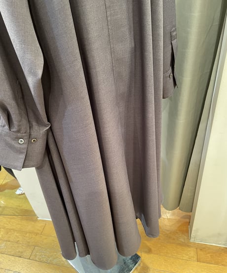 FLORENT / 2208F05001 /TWILL SHIRT DRESS/ ¥48,400