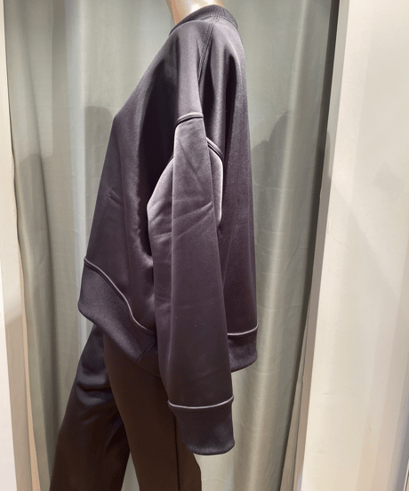 FLORENT /  "2023 fall " /  2305F06014 / CREW NECK TOP/ Black color