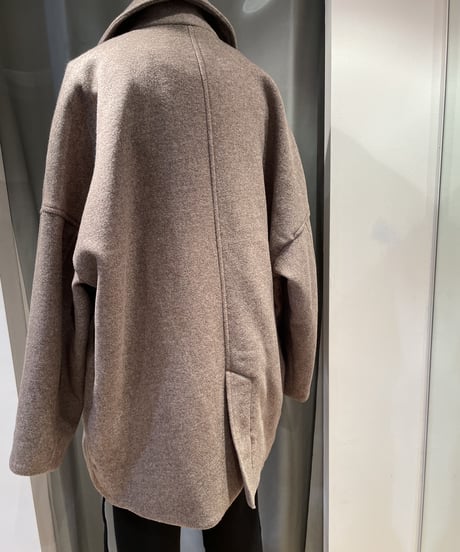 FLORENT / 2208F02005 / RECYCLED WOOL SHORT COAT