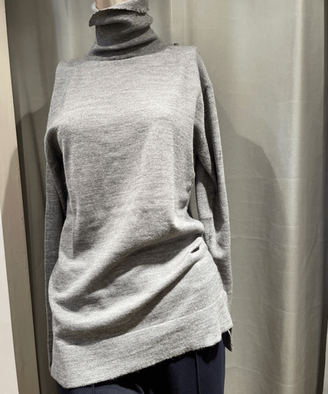 FLORENT / 2305F07003 / WOOL HIGH NECK KNIT