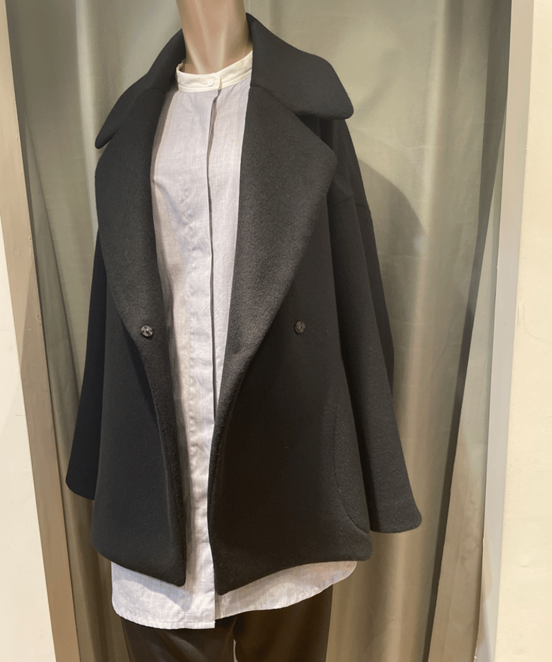 FLORENT / 2305F02004 /OVERSIZE SHORT COAT | MAG