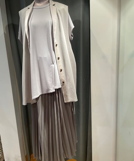FLORENT / 2302F03002 / PLEATED LONG SKIRT