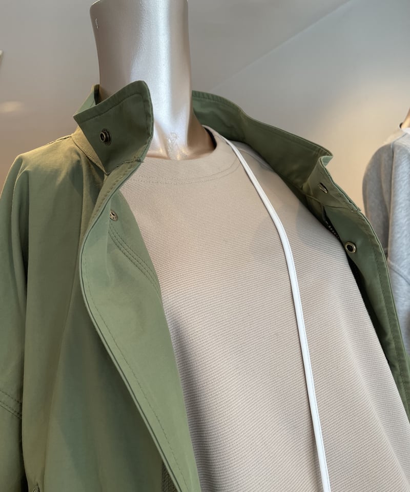 フローレント FLORENT ライトコート カーキ サイズ00 美品 FLORENTハイネックモッズアウター | MAGNIFIQUE