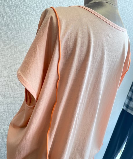 Audrey and John Wad / L6916 /スーピマコットントリミングTシャツ
