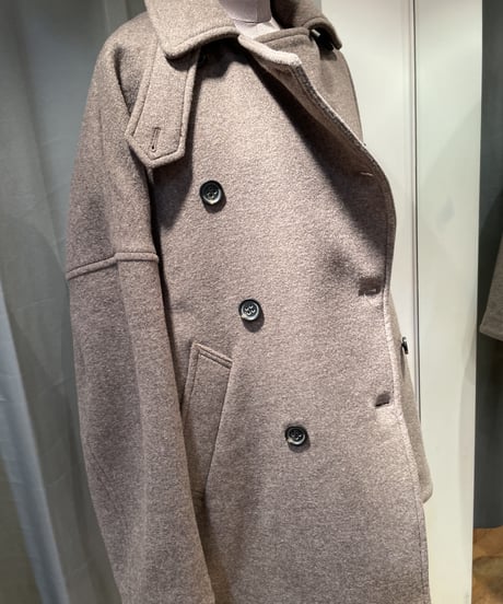 FLORENT / 2208F02005 / RECYCLED WOOL SHORT COAT