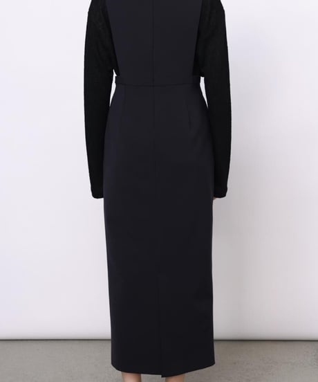 FLORENT / 2308F05001 / DOUBLE CLOTH JUMPER DRESS
