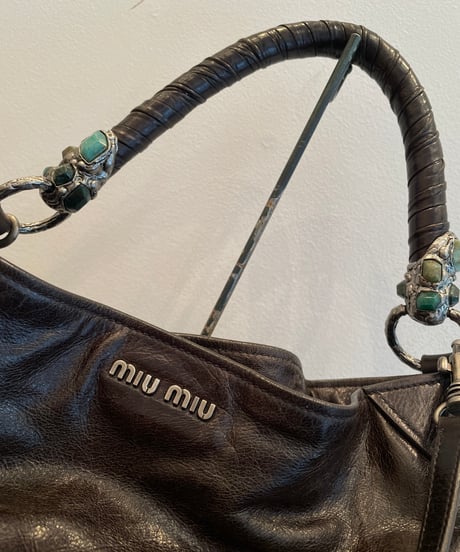 MIU MIU / ワンハンドル 2wayバッグ　（リユースバック）
