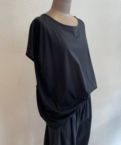 Audrey and John Wad / L6916 /スーピマコットントリミングTシャツ