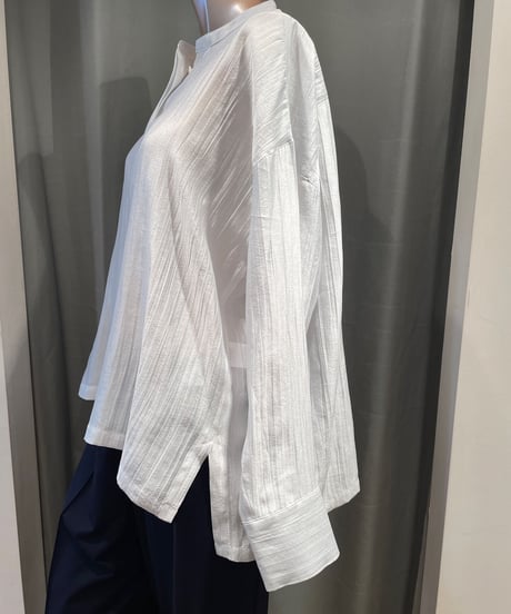 FLORENT / " 2023 fall "    230501002 / SHEER WASHER BLOUSE