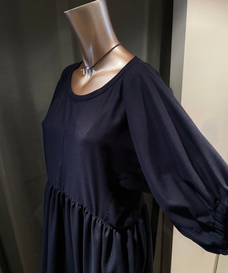 FLORENT/2502F05001/ボリュームスリーブロングドレス