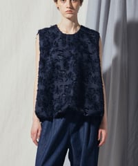 FLORENT/ 2602F01005/フラワージャガードブラウス