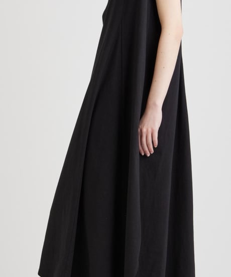 FLORENT / 2402F06017/ コットンスリーブレスドレス