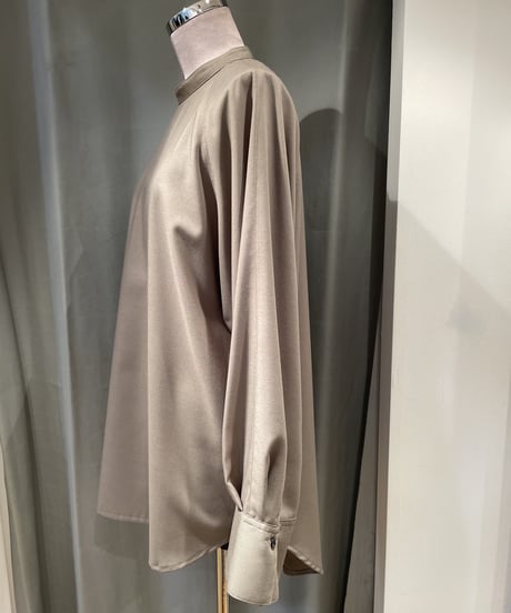FLORENT / 2208F01001 / TWILL BLOUSE/ ¥26,400