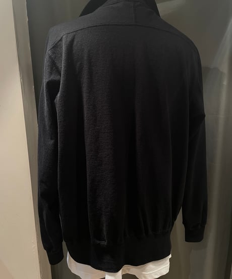 Scye / Tight Tension Cotton Jersey Zip Up Top /