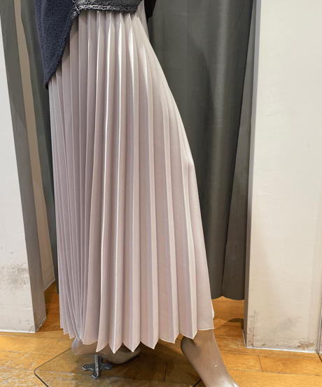 FLORENT / 2311F03005 / ストレッチプリーツスカート