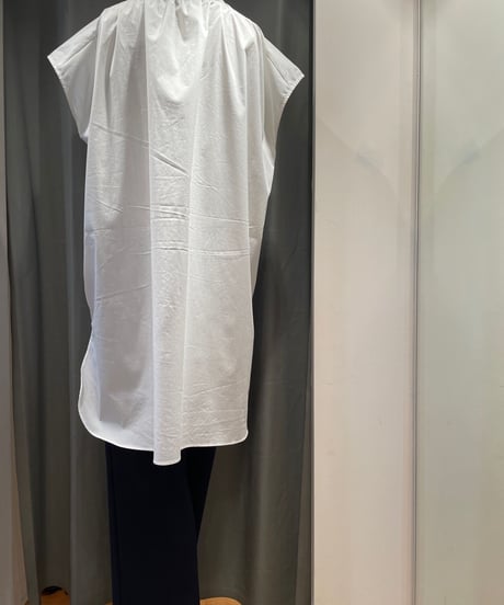 TORRAZZO DONNA / 6233-576 / Pearl button french sleeve top