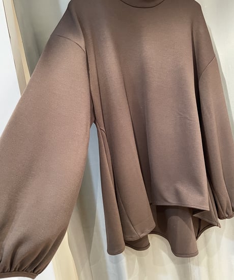 FLORENT / 2208F06001 / WARM PUNCH STAND NECK TOPS