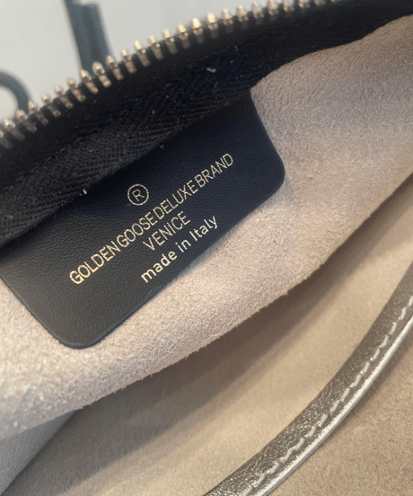 GOLDEN GOOSE DELUXE BRAND / G29WA244/ metallic silver shiny clutch bag