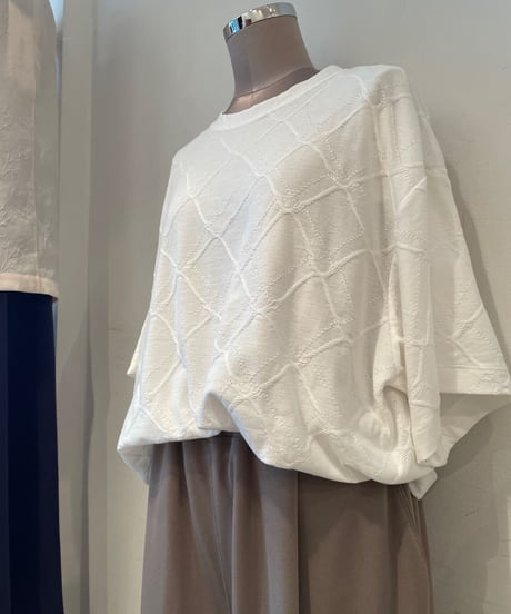 FLORENT /Fall 2023 /ジャガードジオメトリックトップス