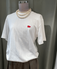 SCYE /5724-21700 /ロゴ エンブロイダリー Tシャツ(ユニセックスモデル)