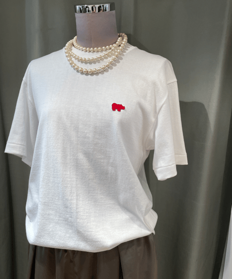 SCYE /5724-21700 /ロゴ エンブロイダリー Tシャツ(ユニセックスモデル)