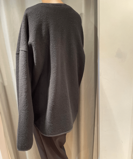 FLORENT / 2308F06010 / PILE KNIT JACKET