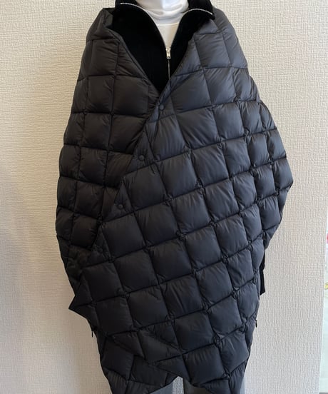 08sircus × TAION  / down stole / S25AW-AC01/ Black color