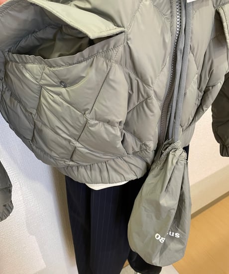 08sircus × TAION down detachable short blouson reversible/S25AW-OT05