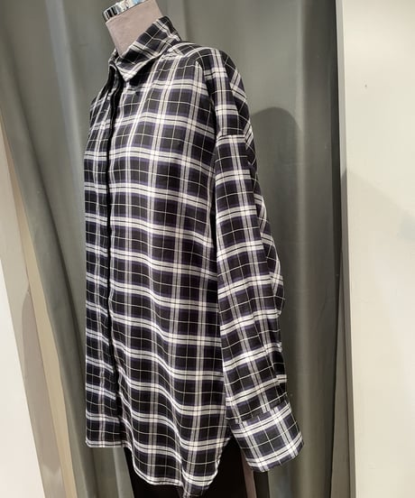 FLORENT / 2023 Spring / 2211F01002 / 60S cotton twill check shirt