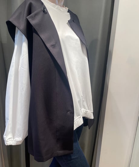 FLORENT / "2023 fall "/ 2305F02003 /  TWILL STRETCH VEST
