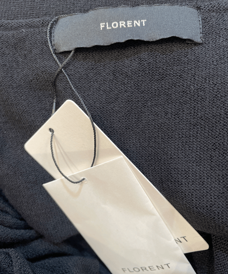 FLORENT / "2023 fall" / 2305F07001 / Super 140'S one button cardigan