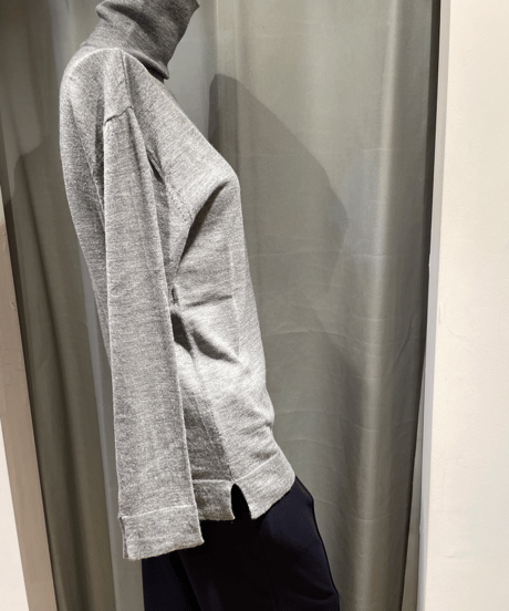 FLORENT / 2305F07003 / WOOL HIGH NECK KNIT