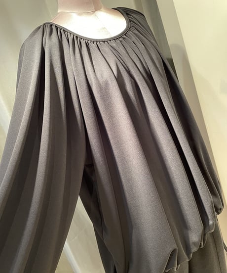 FLORENT / 2205F06006/ JERSEY GATHRES TOP/¥18,700