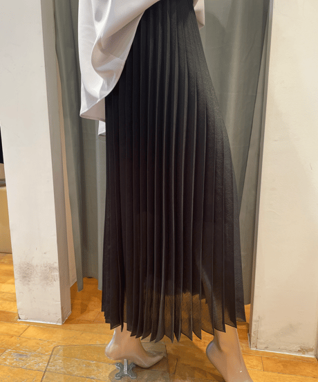 FLORENT / 2311F03003 / シアープリーツスカート