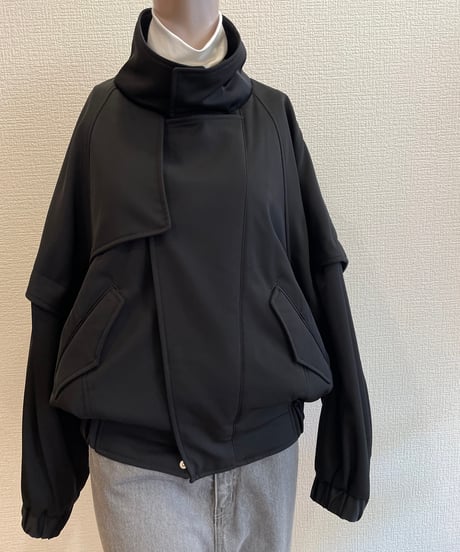 08sircus / S25AW-OT07/ Light twill padded detachable short blouson