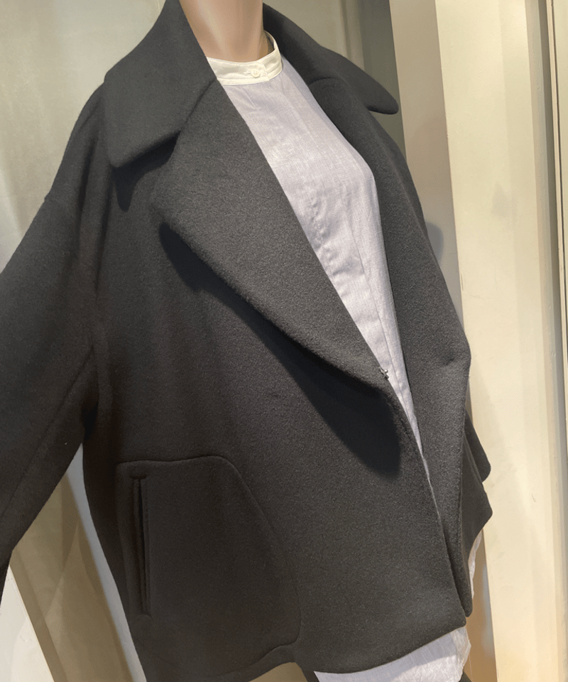 FLORENT / 2305F02004 /OVERSIZE SHORT COAT | MAG