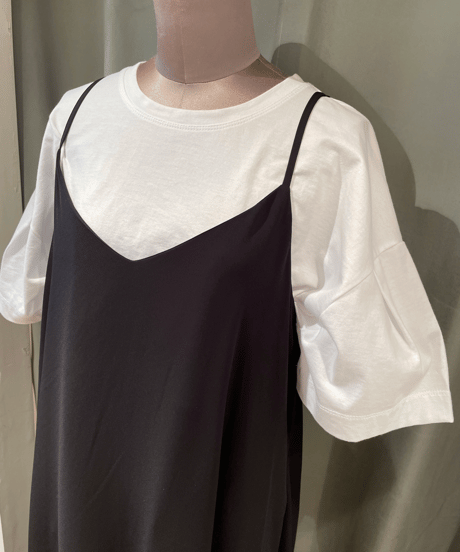 FLORENT / 2402F05007 /ロングキャミドレス