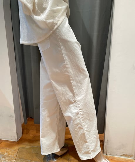 FLORENT/2505F04003/オーガニックコットンチノパンツ