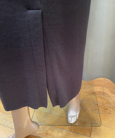 FLORENT / 2205F06013 / SOFT COTTON RIB SKIRT
