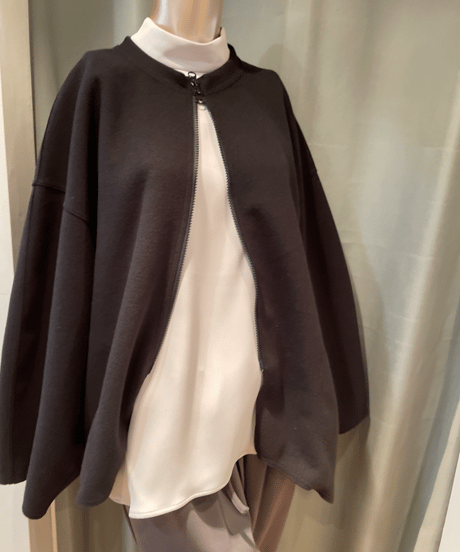FLORENT / 2308F06014/  ASYMMETRIC ZIP BLOUSON