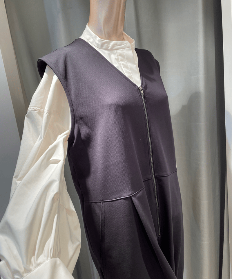 FLORENT 2024/ Spring / 2311F06007 / V neck zip