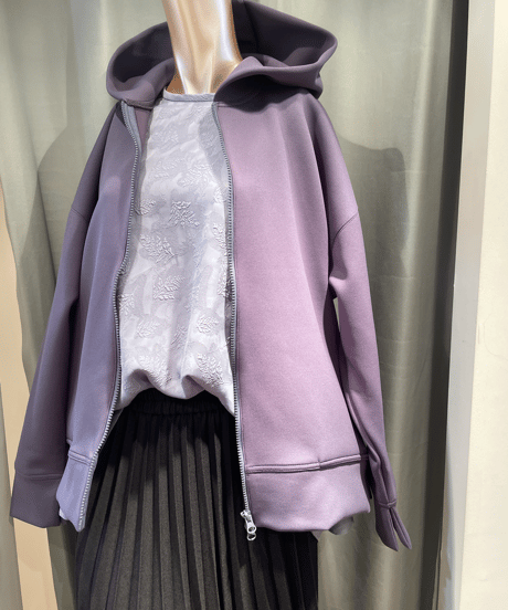 FLORENT / 2305F06015 /ZIP UP HOODIE