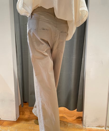 FLORENT/2505F04003/オーガニックコットンチノパンツ
