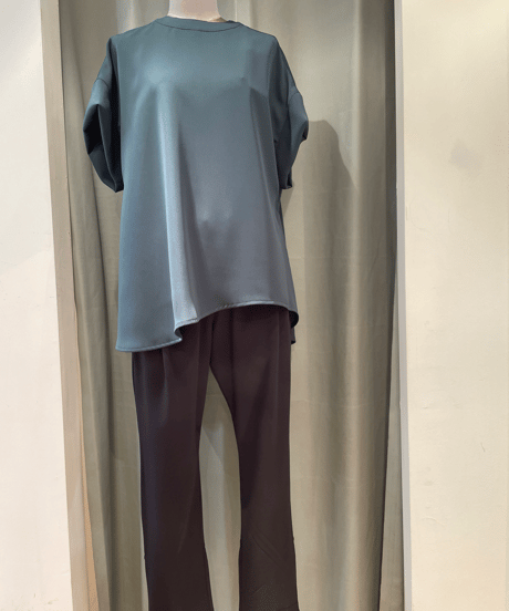 FLORENT/ 2402F06014/ ポンチバックスリットイージーパンツ