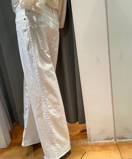 FLORENT/2505F04003/オーガニックコットンチノパンツ