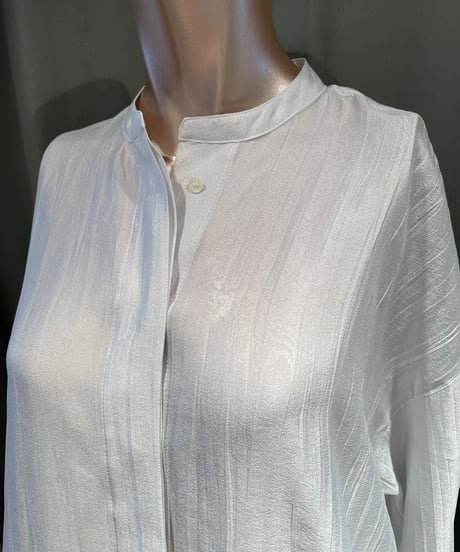 FLORENT / " 2023 fall "    230501002 / SHEER WASHER BLOUSE