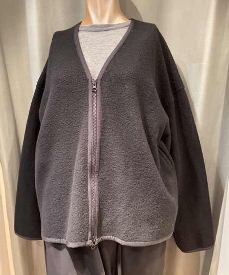 FLORENT / 2308F06010 / PILE KNIT JACKET